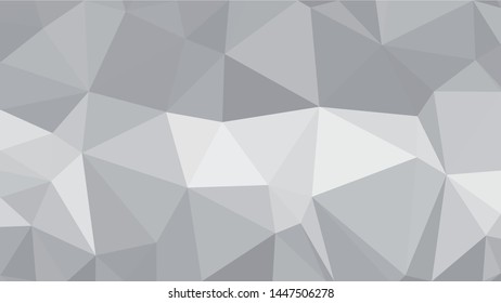 White Polygonal Mosaic Background, Low Poly Style, Vector illustration, Business Design Templates