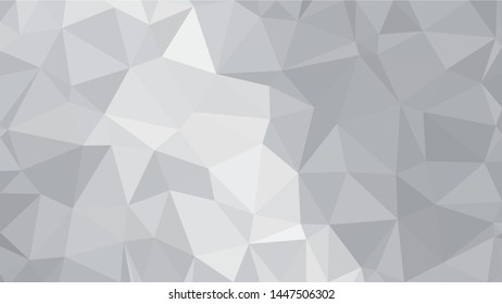 White Polygonal Mosaic Background, Low Poly Style, Vector illustration, Business Design Templates