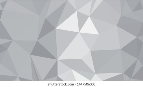 White Polygonal Mosaic Background, Low Poly Style, Vector illustration, Business Design Templates