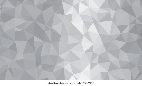 White Polygonal Mosaic Background, Low Poly Style, Vector illustration, Business Design Templates
