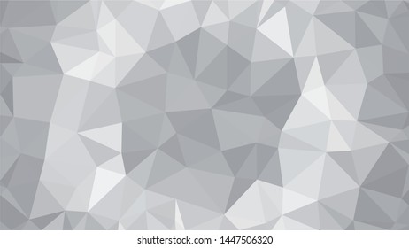 White Polygonal Mosaic Background, Low Poly Style, Vector illustration, Business Design Templates