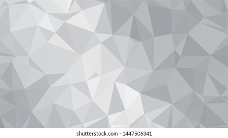 White Polygonal Mosaic Background, Low Poly Style, Vector illustration, Business Design Templates