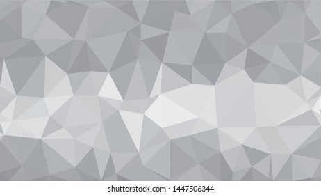 White Polygonal Mosaic Background, Low Poly Style, Vector illustration, Business Design Templates