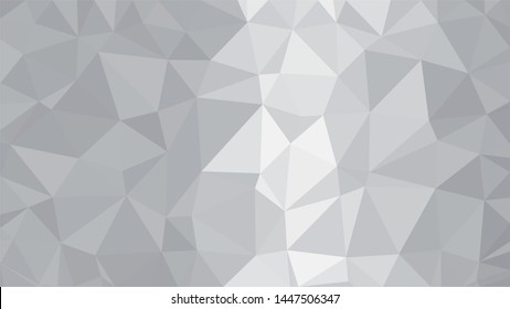 White Polygonal Mosaic Background, Low Poly Style, Vector illustration, Business Design Templates