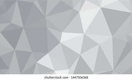 White Polygonal Mosaic Background, Low Poly Style, Vector illustration, Business Design Templates