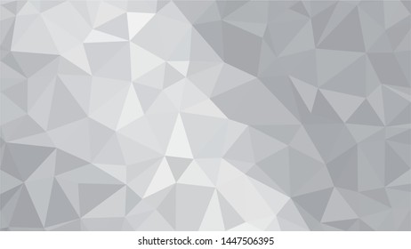 White Polygonal Mosaic Background, Low Poly Style, Vector illustration, Business Design Templates