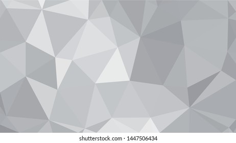 White Polygonal Mosaic Background, Low Poly Style, Vector illustration, Business Design Templates