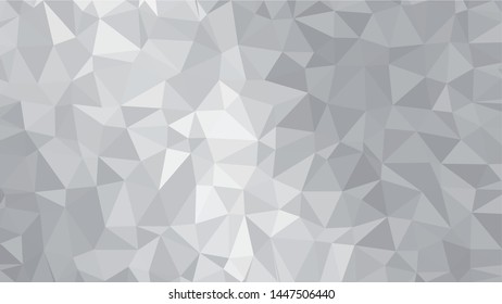 White Polygonal Mosaic Background, Low Poly Style, Vector illustration, Business Design Templates