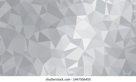 White Polygonal Mosaic Background, Low Poly Style, Vector illustration, Business Design Templates