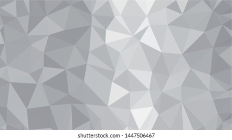 White Polygonal Mosaic Background, Low Poly Style, Vector illustration, Business Design Templates