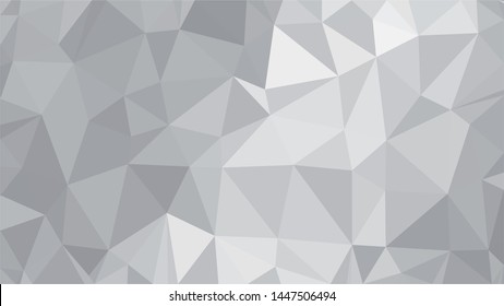 White Polygonal Mosaic Background, Low Poly Style, Vector illustration, Business Design Templates