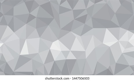 White Polygonal Mosaic Background, Low Poly Style, Vector illustration, Business Design Templates