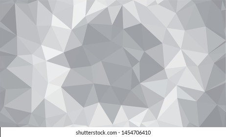 White Polygonal Mosaic Background, Low Poly Style, Vector illustration, Business Design Templates
