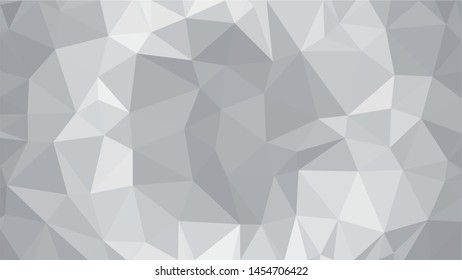 White Polygonal Mosaic Background, Low Poly Style, Vector illustration, Business Design Templates