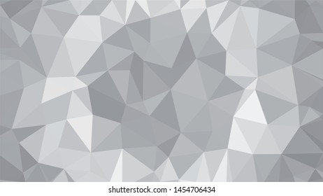 White Polygonal Mosaic Background, Low Poly Style, Vector illustration, Business Design Templates