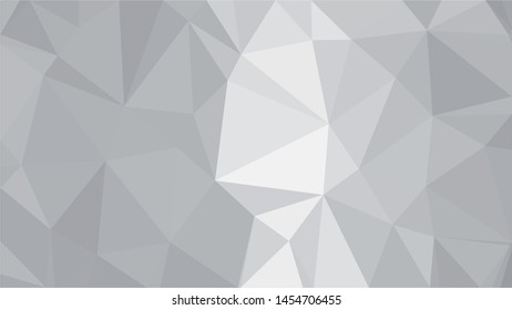 White Polygonal Mosaic Background, Low Poly Style, Vector illustration, Business Design Templates