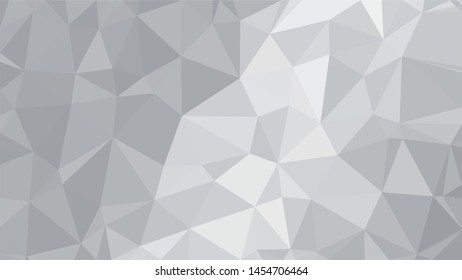 White Polygonal Mosaic Background, Low Poly Style, Vector illustration, Business Design Templates