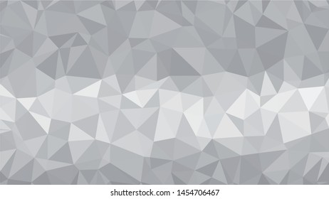 White Polygonal Mosaic Background, Low Poly Style, Vector illustration, Business Design Templates