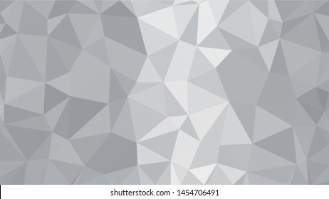 White Polygonal Mosaic Background, Low Poly Style, Vector illustration, Business Design Templates