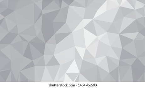 White Polygonal Mosaic Background, Low Poly Style, Vector illustration, Business Design Templates