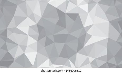 White Polygonal Mosaic Background, Low Poly Style, Vector illustration, Business Design Templates