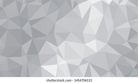 White Polygonal Mosaic Background, Low Poly Style, Vector illustration, Business Design Templates