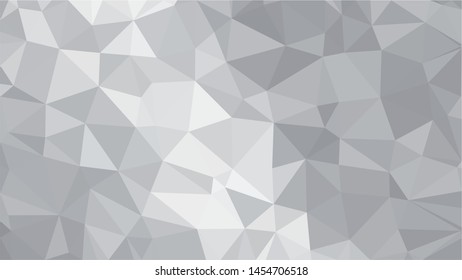 White Polygonal Mosaic Background, Low Poly Style, Vector illustration, Business Design Templates
