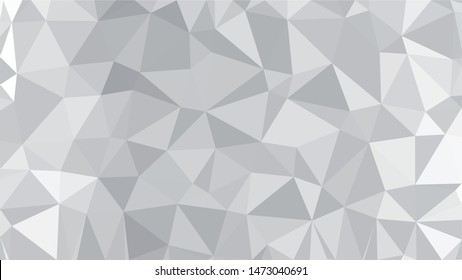 White Polygonal Mosaic Background, Low Poly Style, Vector illustration, Business Design Templates