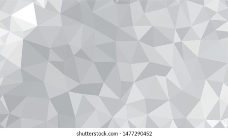 White Polygonal Mosaic Background, Low Poly Style, Vector illustration, Business Design Templates