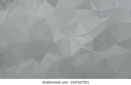 Fondo de mosaico poligonal blanco, estilo de polos bajos, ilustración de vectores, plantillas de diseño empresarial