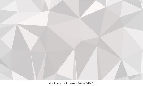 White Polygonal Mosaic Background, Low Poly Style, Vector illustration, Business Design Templates.