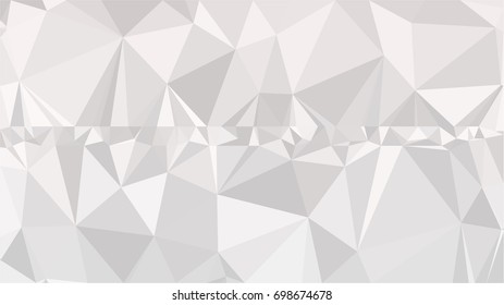 White Polygonal Mosaic Background, Low Poly Style, Vector illustration, Business Design Templates.