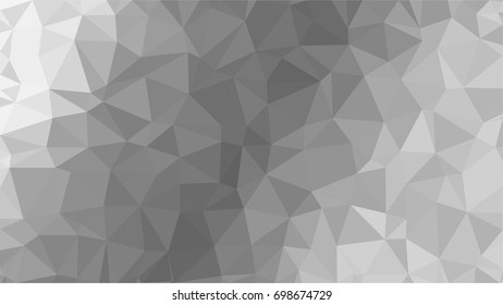 White Polygonal Mosaic Background, Low Poly Style, Vector illustration, Business Design Templates.