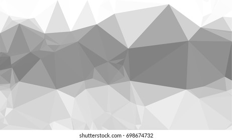 White Polygonal Mosaic Background, Low Poly Style, Vector illustration, Business Design Templates.