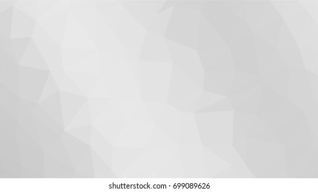 White Polygonal Mosaic Background, Low Poly Style, Vector illustration, Business Design Templates.