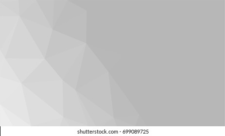 White Polygonal Mosaic Background, Low Poly Style, Vector illustration, Business Design Templates.
