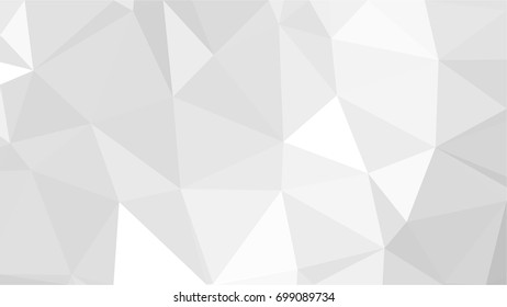 White Polygonal Mosaic Background, Low Poly Style, Vector illustration, Business Design Templates.