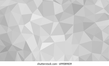 White Polygonal Mosaic Background, Low Poly Style, Vector illustration, Business Design Templates.