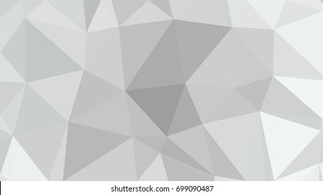 White Polygonal Mosaic Background, Low Poly Style, Vector illustration, Business Design Templates.
