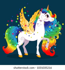 Unicorn With Wings - Bilscreen