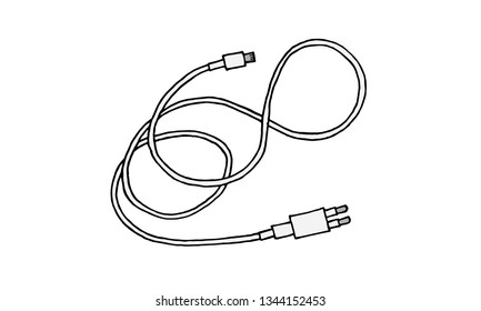 White Portable Charger