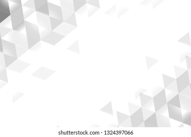 Vector de diseño de fondo de prisma blanco