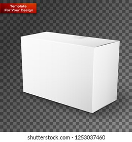 White Product Package Box