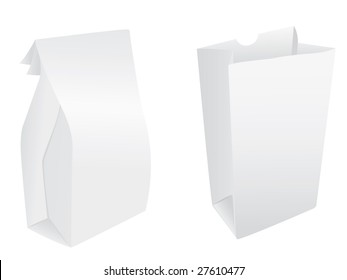 White product / paper bags