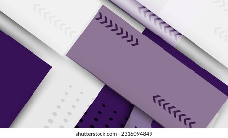 White purple background with abstract design