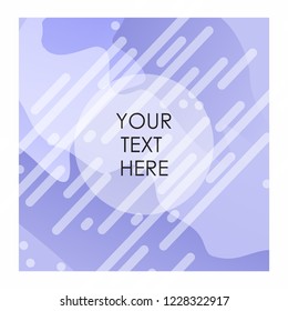 White and purple color bakcground with typogrpahy vector