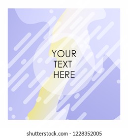 White and purple color bakcground with typogrpahy vector