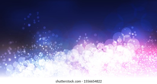 Cabecera blanca, púrpura y azul oscuro, tarjeta, fondo de afiche para Navidad, Año Nuevo, diseños de vacaciones de invierno