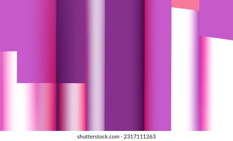 weißer und violetter geometrischer Hintergrund