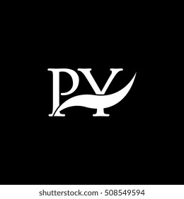 White PY Swoosh Logo Vector